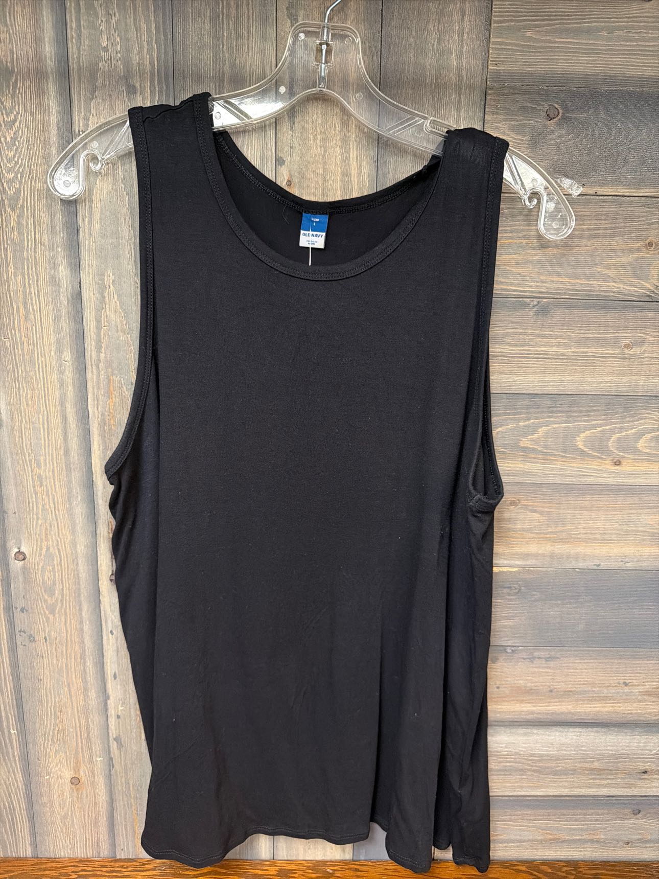 Women's Size Large Old Navy Black Tank Top