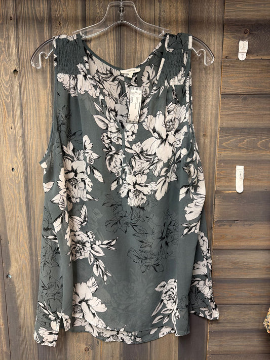 Women's Size 2 Maurices Blue Gray Sleeveless