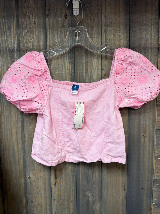 Girl's Size 8 Old Navy Pink Short Sleeve