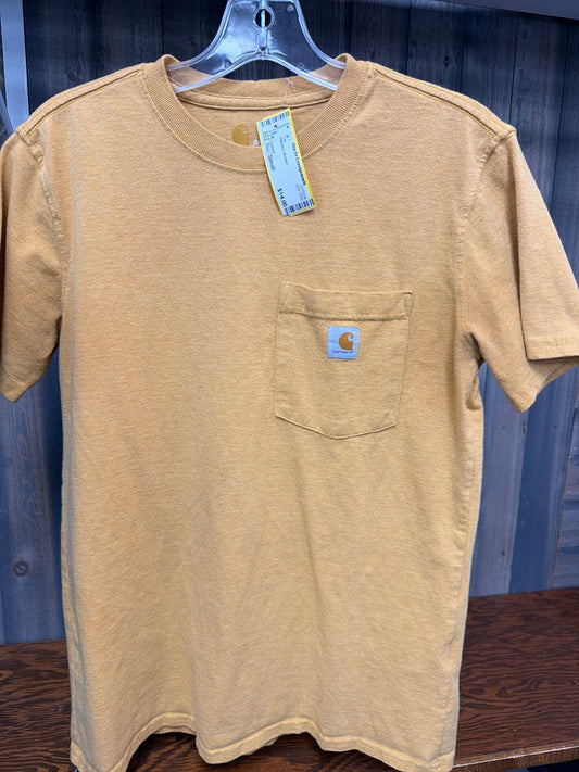 Women's Size Small Carhartt Mustard Top