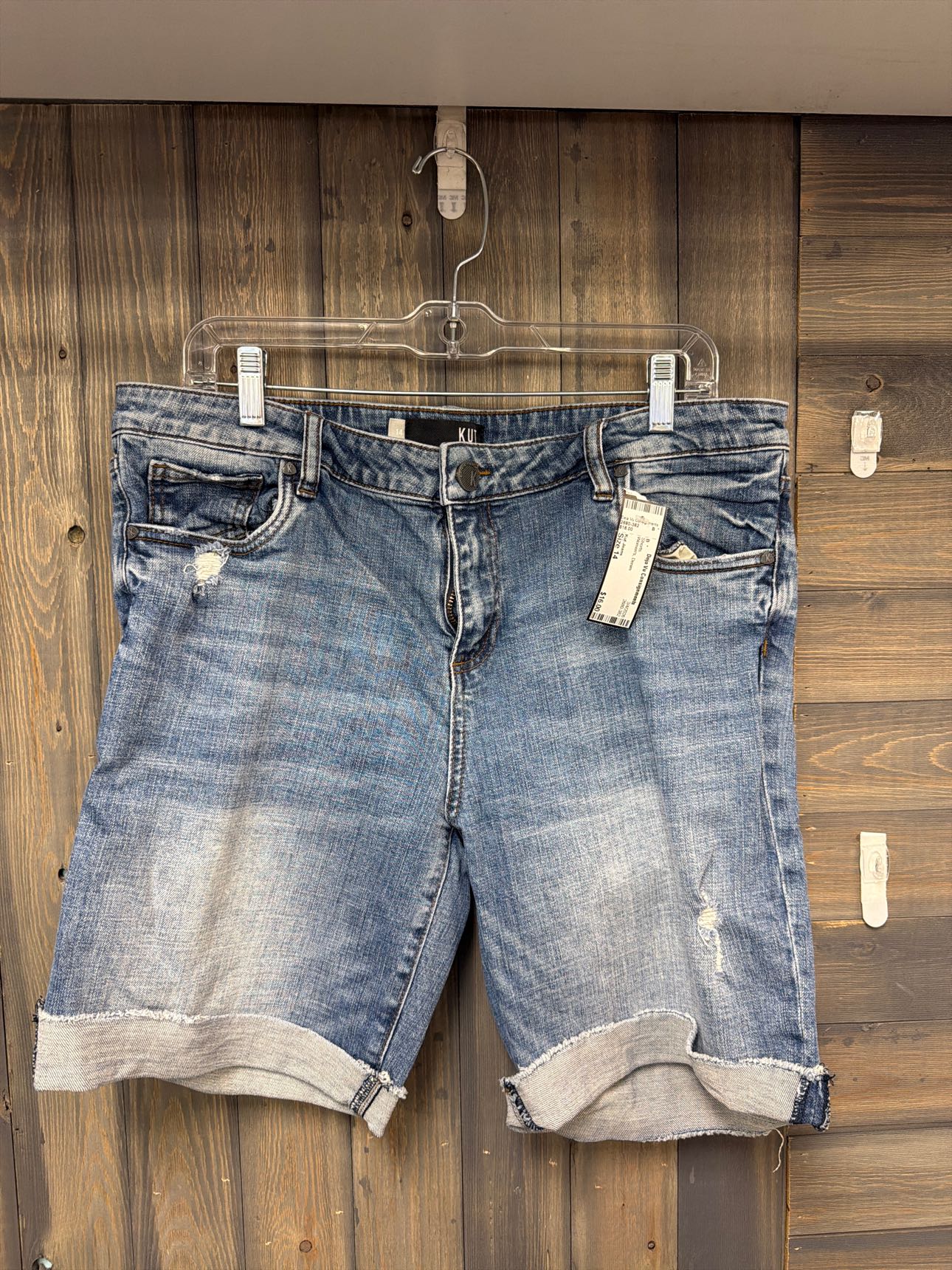 Women's Size 14 Kut Jeans Denim Shorts