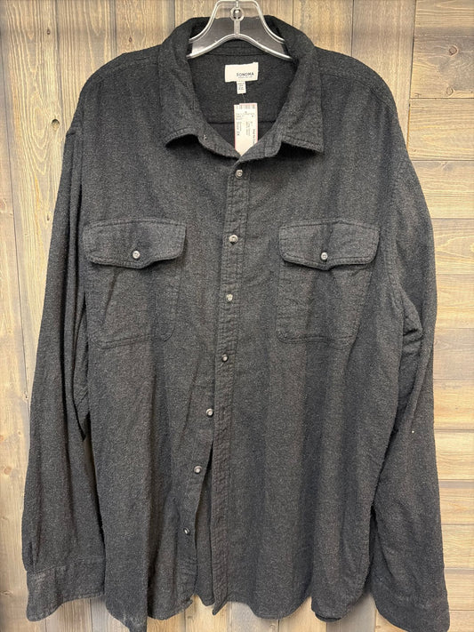 Men's Size 2X Sonoma Black Long Sleeve