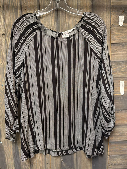 Women's Size Small Chris & Carol Black Top