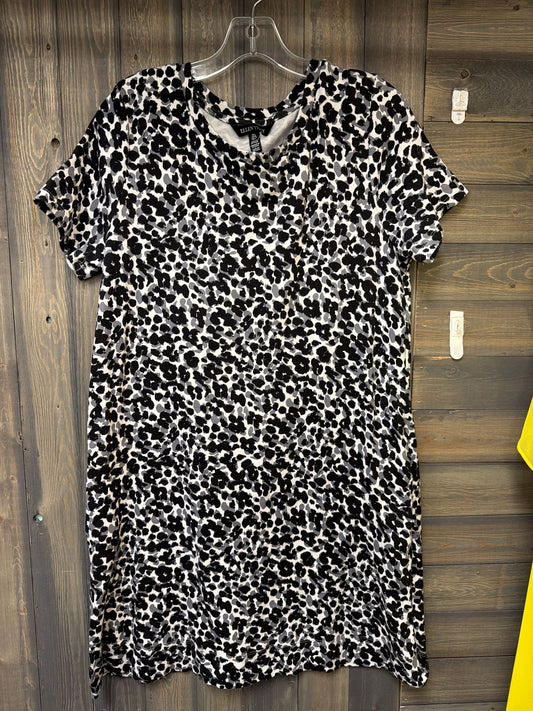 Women's Size Large Ellen Tracy Black Dress