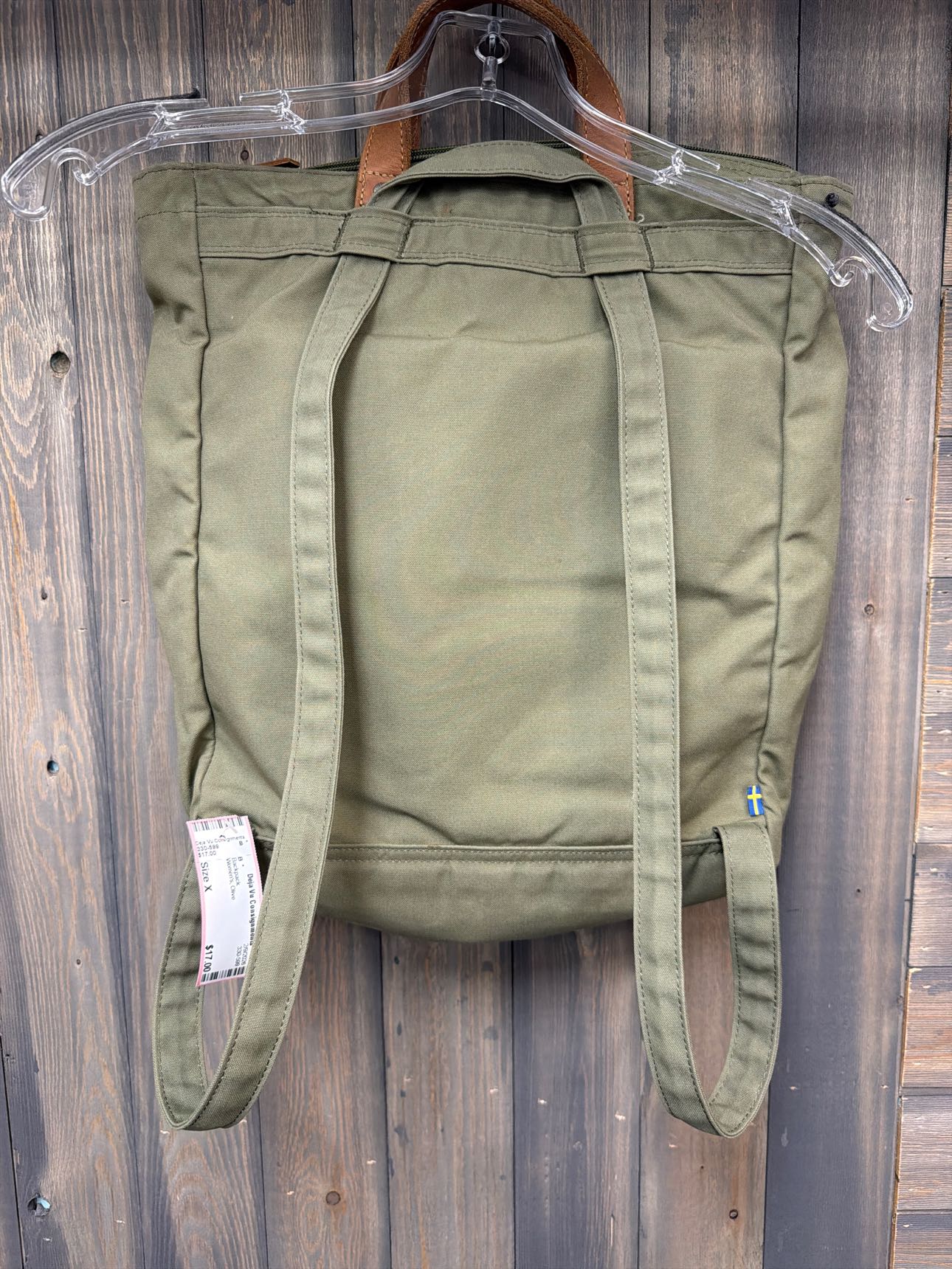 Women's Size X Olive Backpack