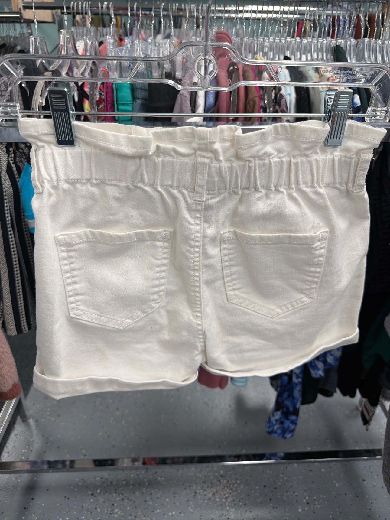 Girl's Size 12 Hippie Girl White Shorts
