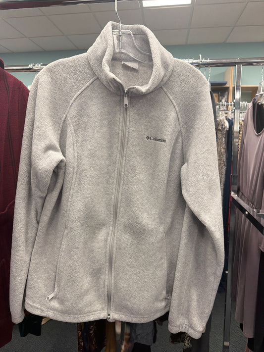 Women's Size Large Columbia Gray Fall Jacket