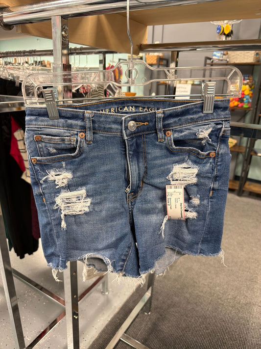Junior's Size 2 American Eagle Denim Shorts