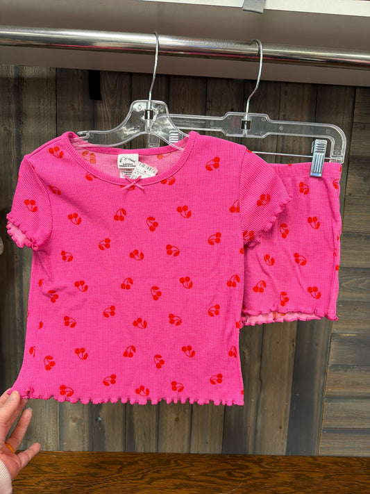 Girl's Size Small Art Class Pink 2PC