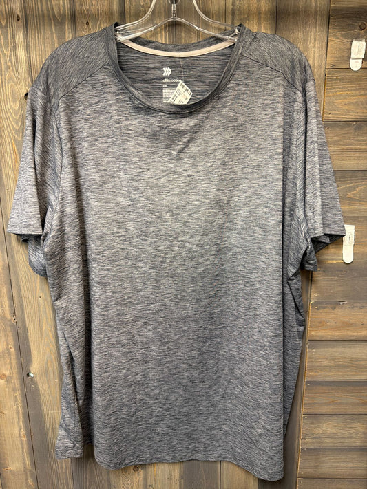 Men's Size 2X All In Motion Gray Short Sleeve