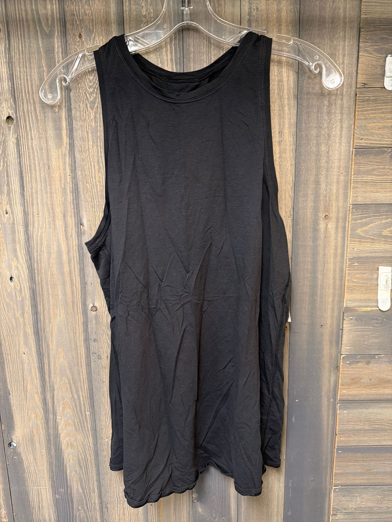 Women's Size Medium Lulu Lemon Black Workout Top