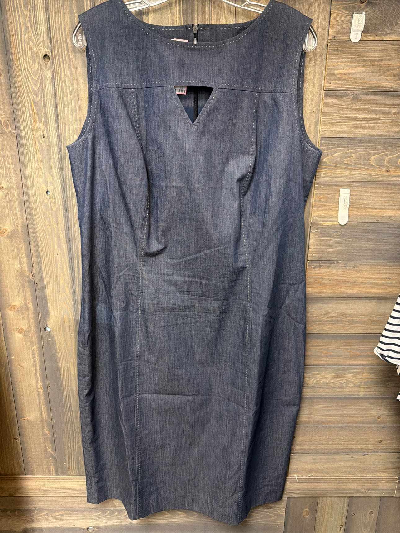 Women's Size Large Santorelli Denim Dress