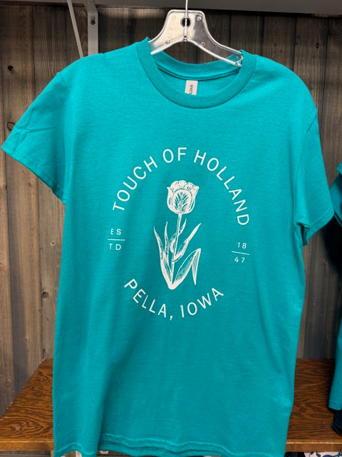 Unisex Size XL Pella Blue T-shirt Touch of Holland