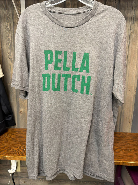 Men's Size XL Pella Dutch Gray Short Sleeve