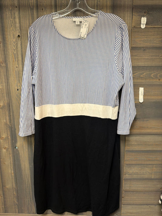 Women's Size Large J Jill Blue Dress