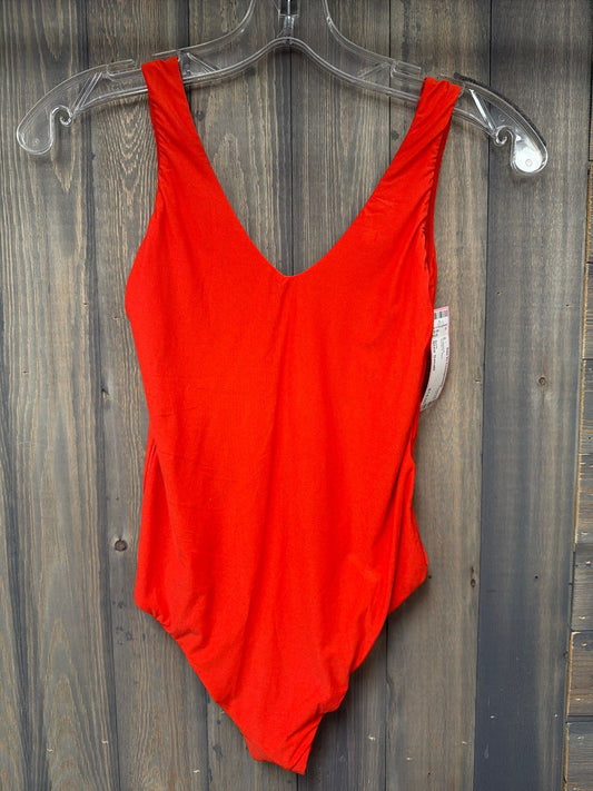 Junior's Size Small Aerie Red Bodysuit