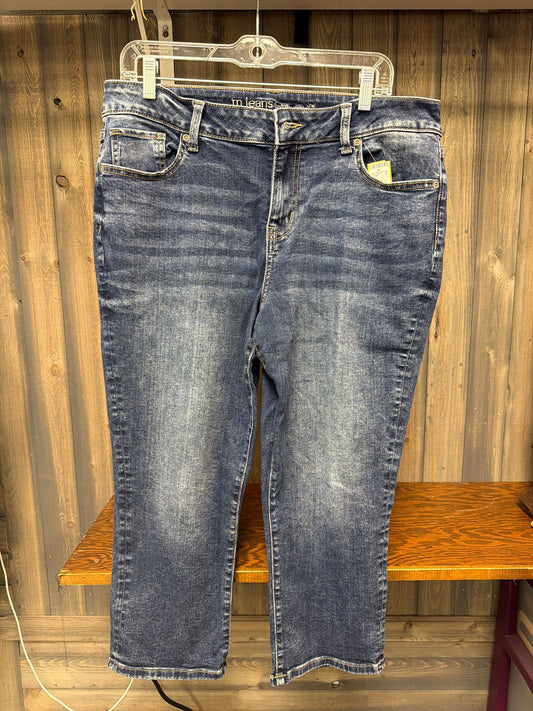 Women's Size 16 Maurices Denim Capri