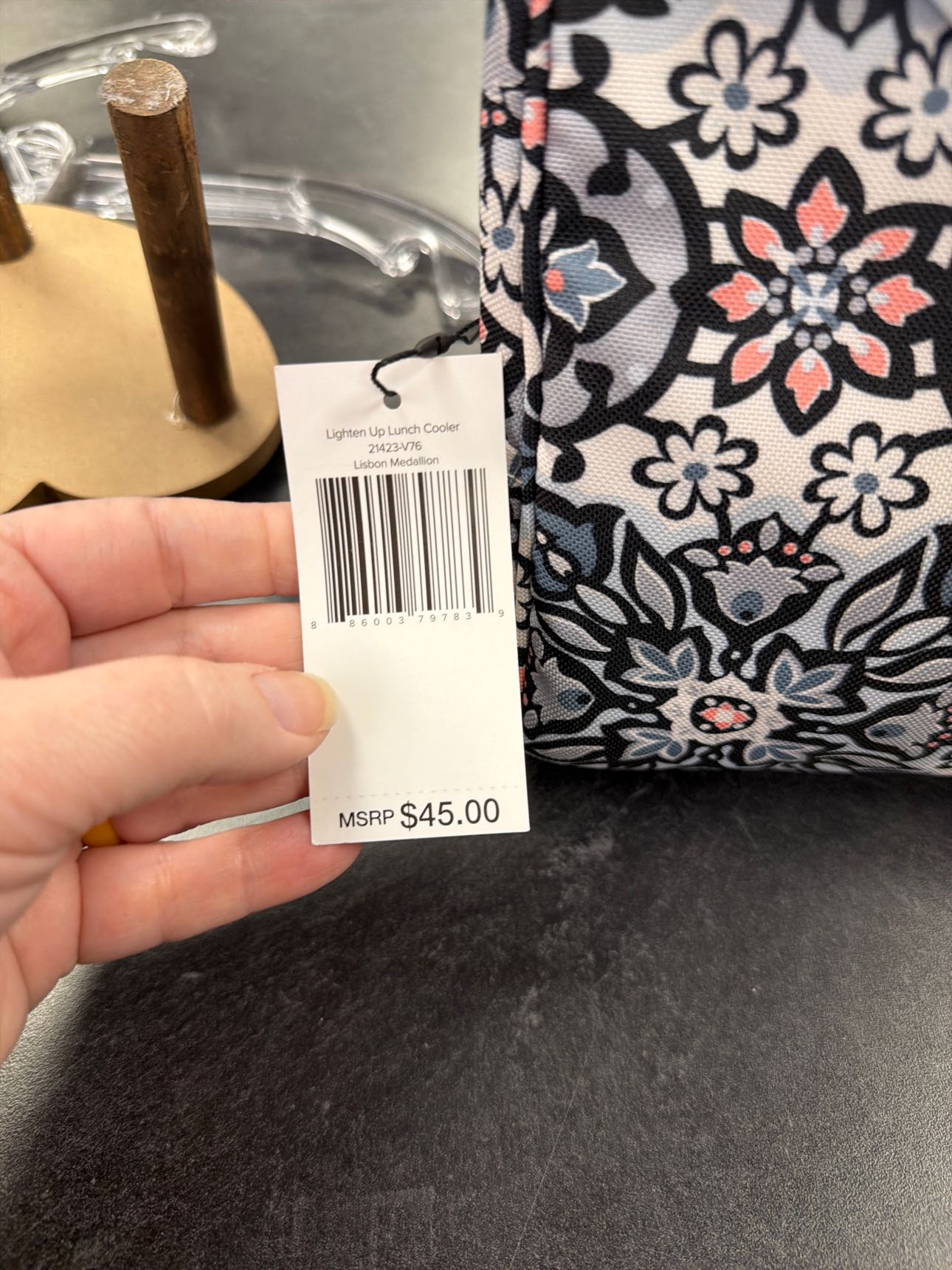 Women's Size X Vera Bradley Blue Lunch Bag