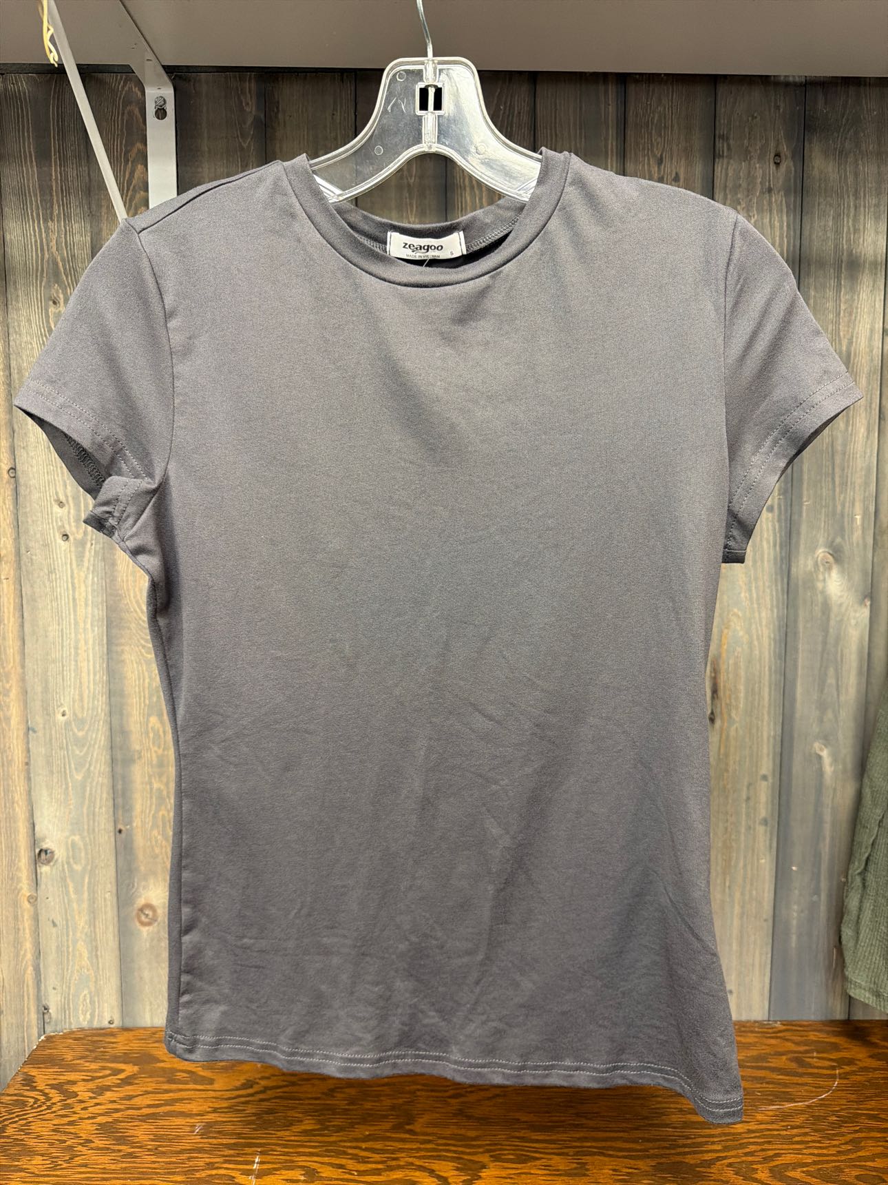 Junior's Size Small zeagoo Gray Tops