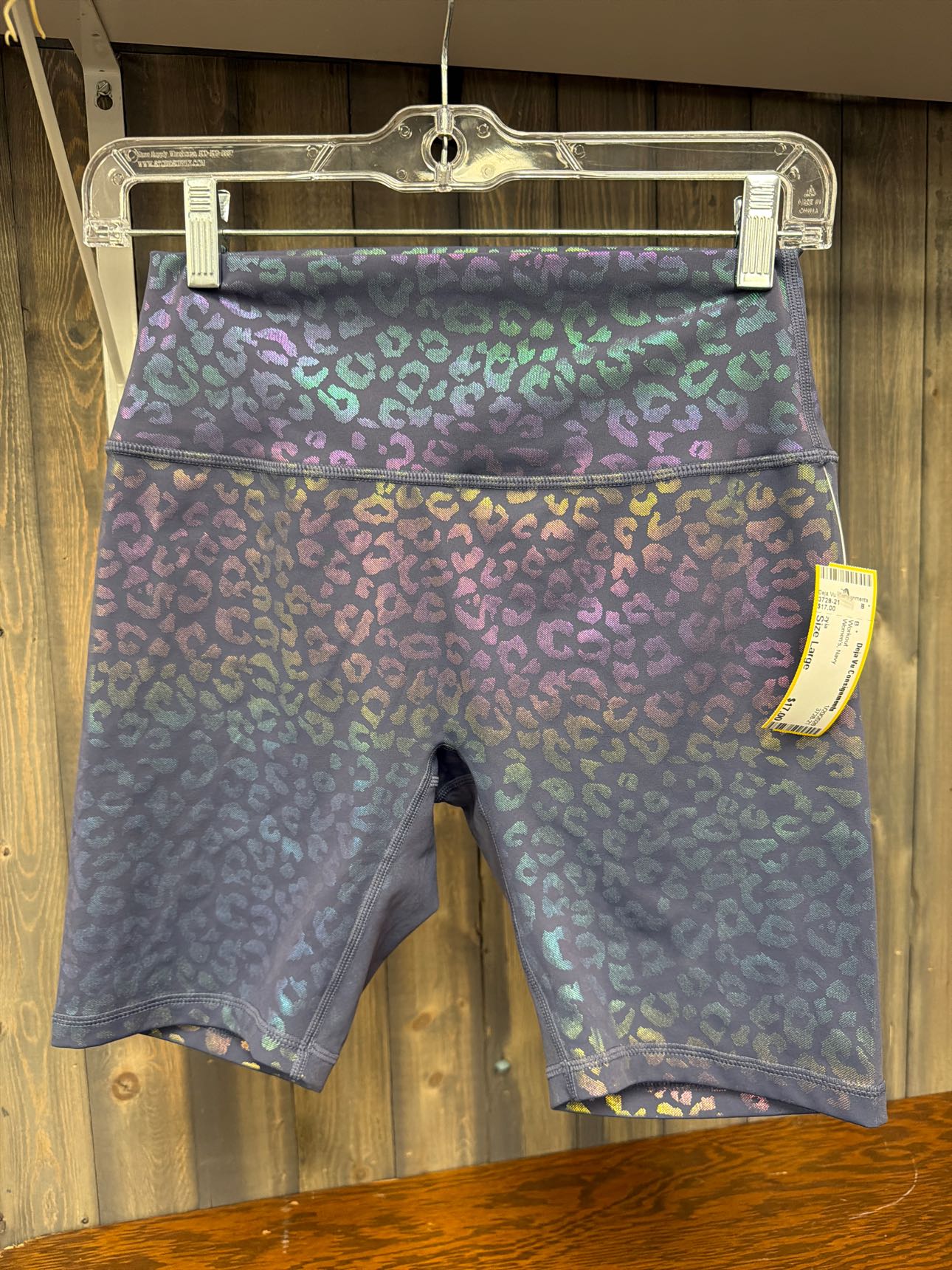 Women's Size Large zyia Navy Workout