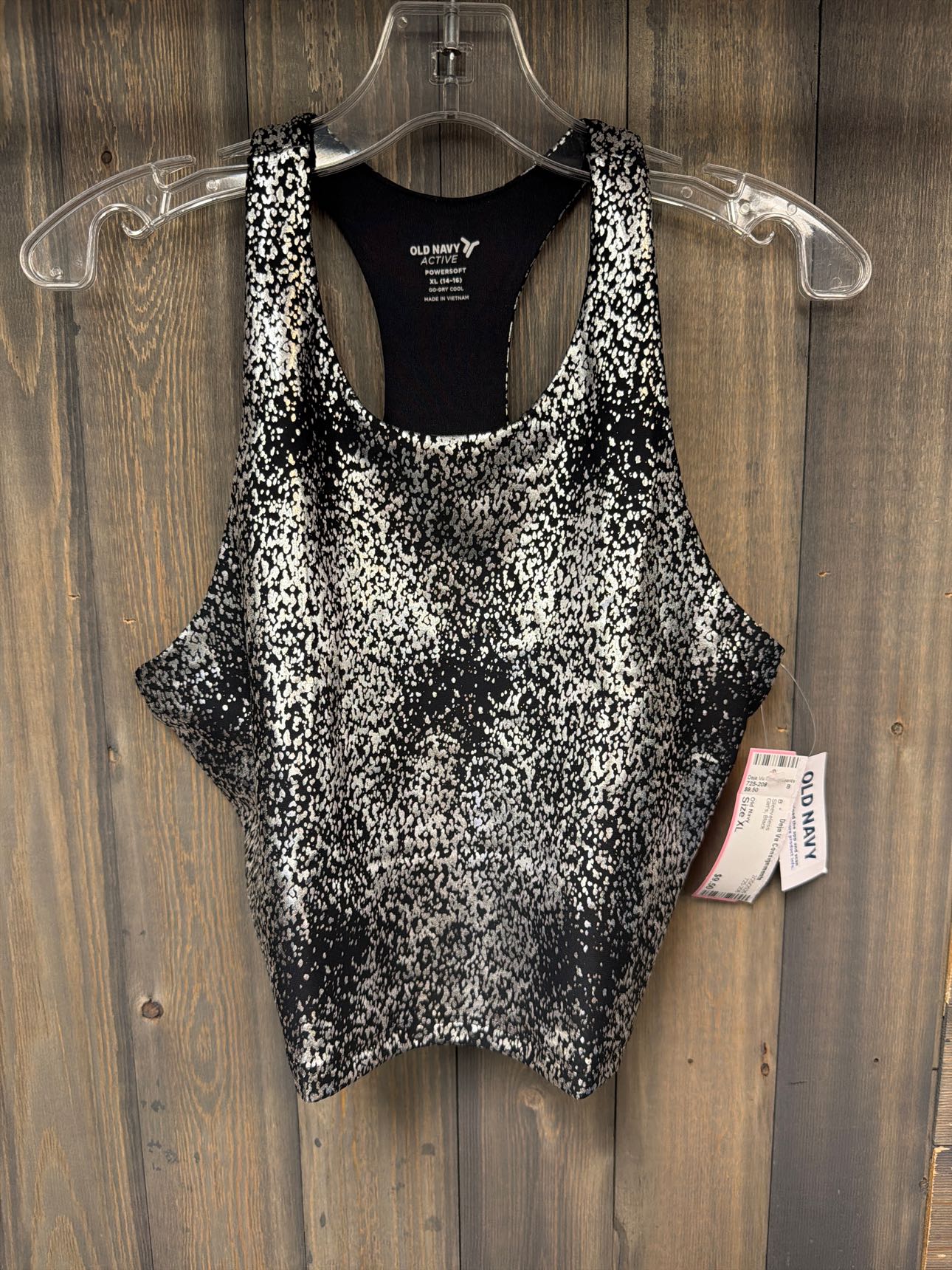 Girl's Size XL Old Navy Black Sleeveless