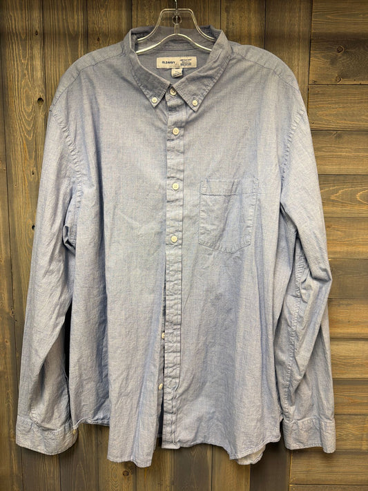 Men's Size 2X Old Navy Denim Long Sleeve