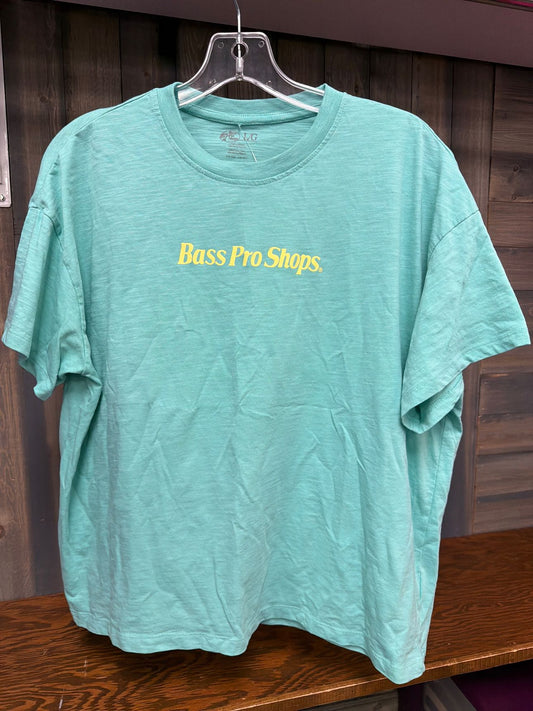 Women's Size Large Bass Pro Shop Blue Top