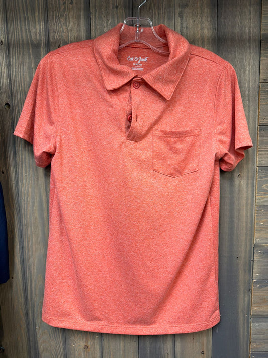 Boy's Size Medium Cat & Jack Red Short Sleve