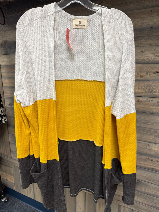 Women's Size Medium Betsy's Boutique Gray Cardigan