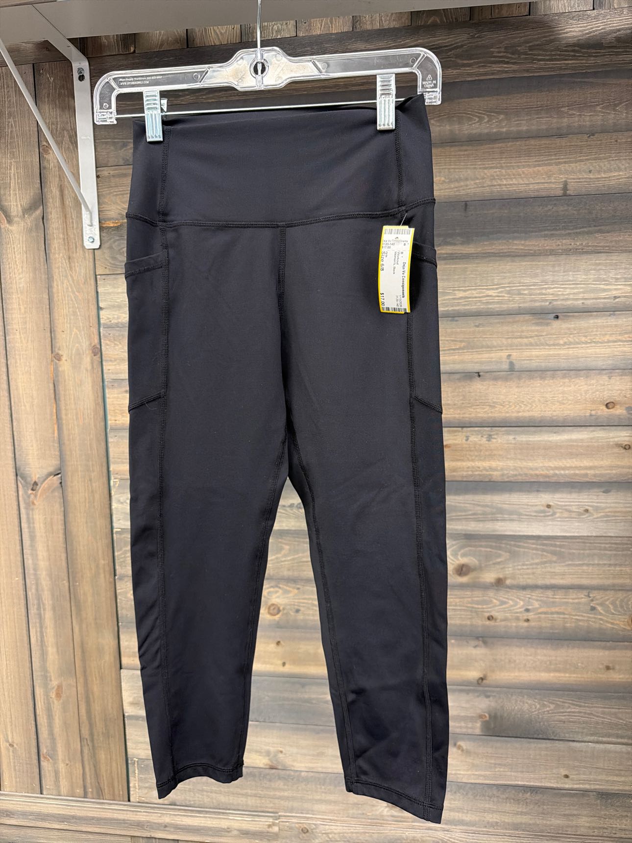 Women's Size 6/8 zyia Black Workout