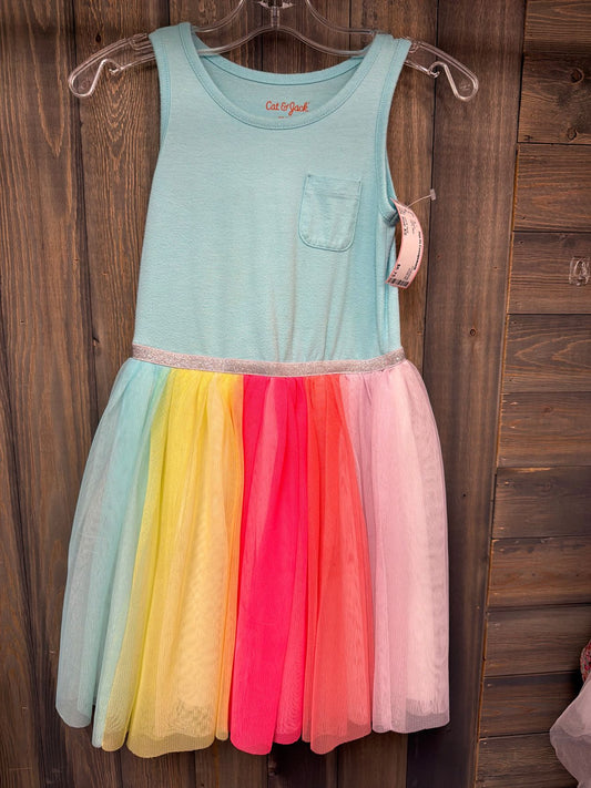 Girl's Size XS Cat & Jack Blue Dress