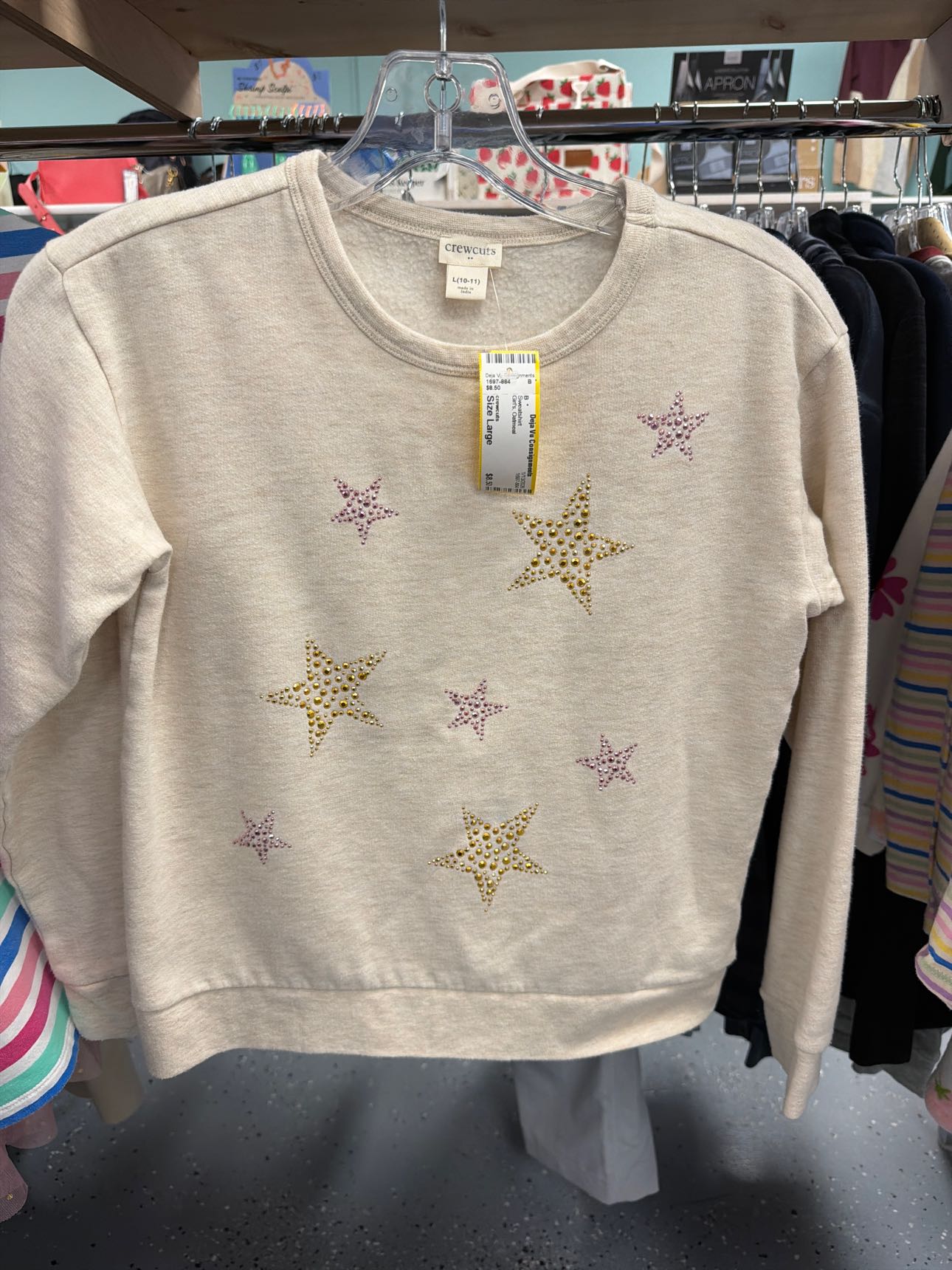 Girl's Size Large crewcuts Oatmeal Sweatshirt