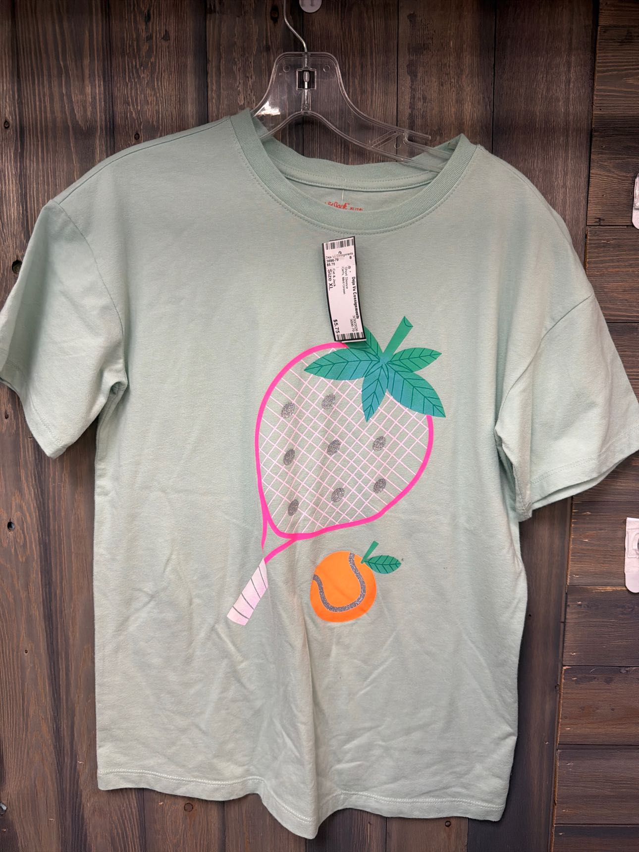 Girl's Size XL Cat & Jack Mint Green Short Sleeve