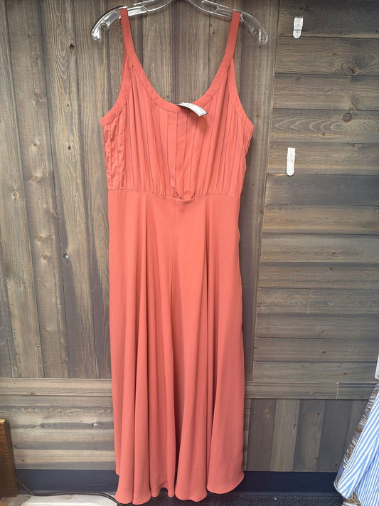 Women's Size 12 Banana Republic Peach Dress