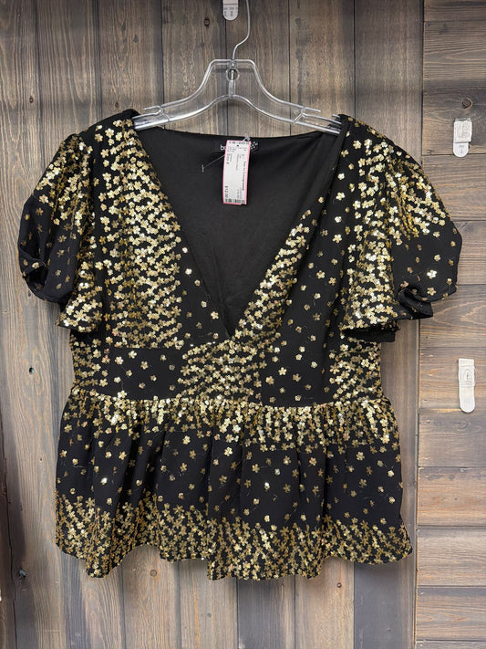 Women's Size 8 boohoo Black Top