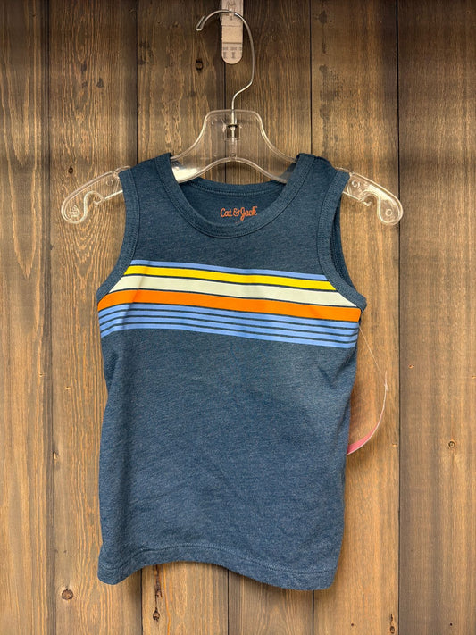 Boy's Size 18mths Cat & Jack Blue Sleeveless