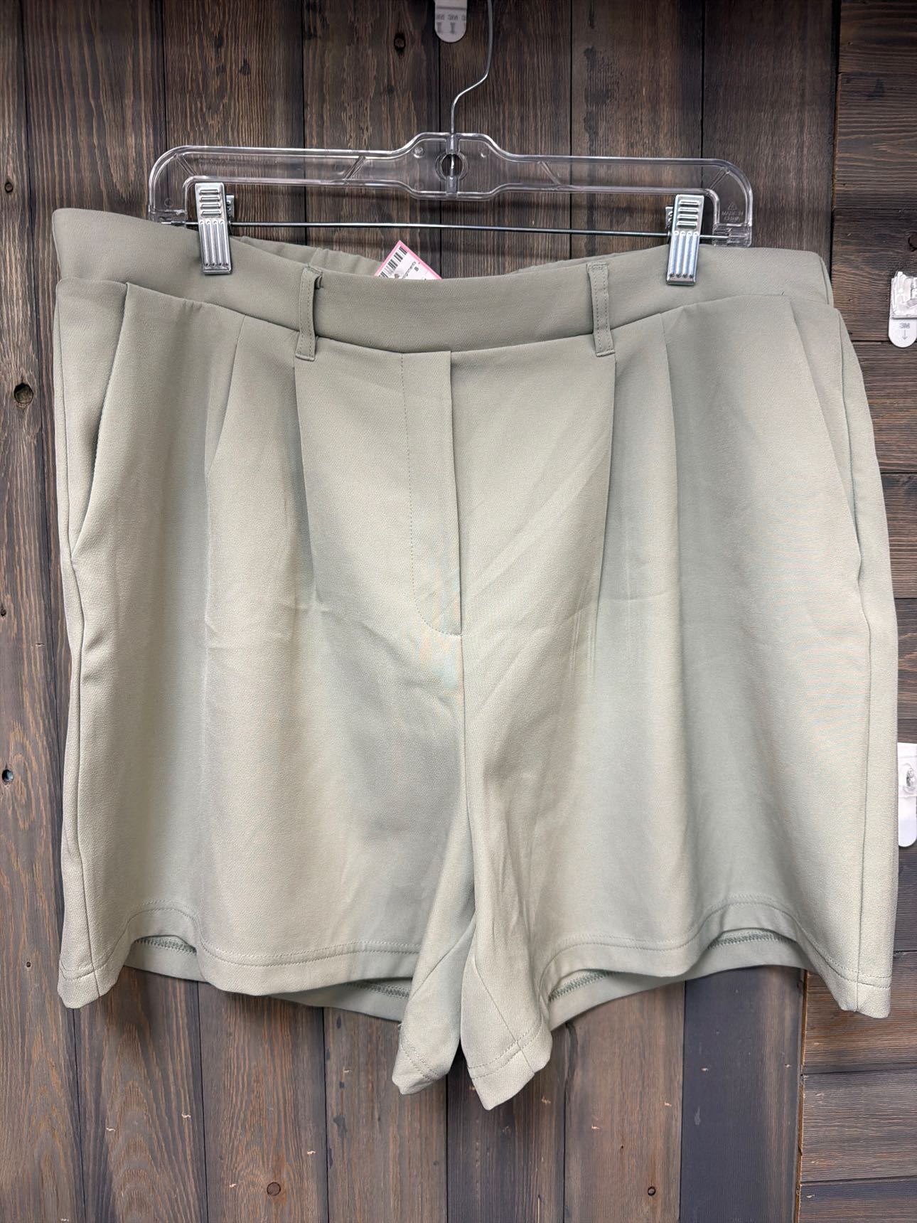 Women's Size XL 32 Cool Green Shorts
