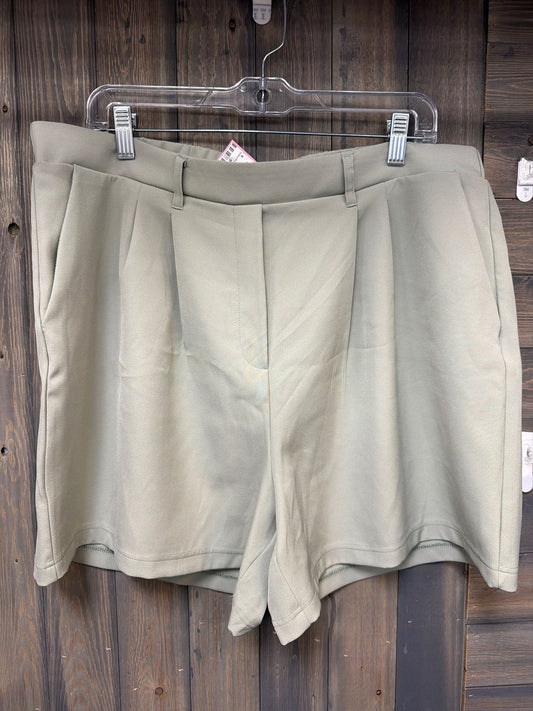 Women's Size XL 32 Cool Green Shorts