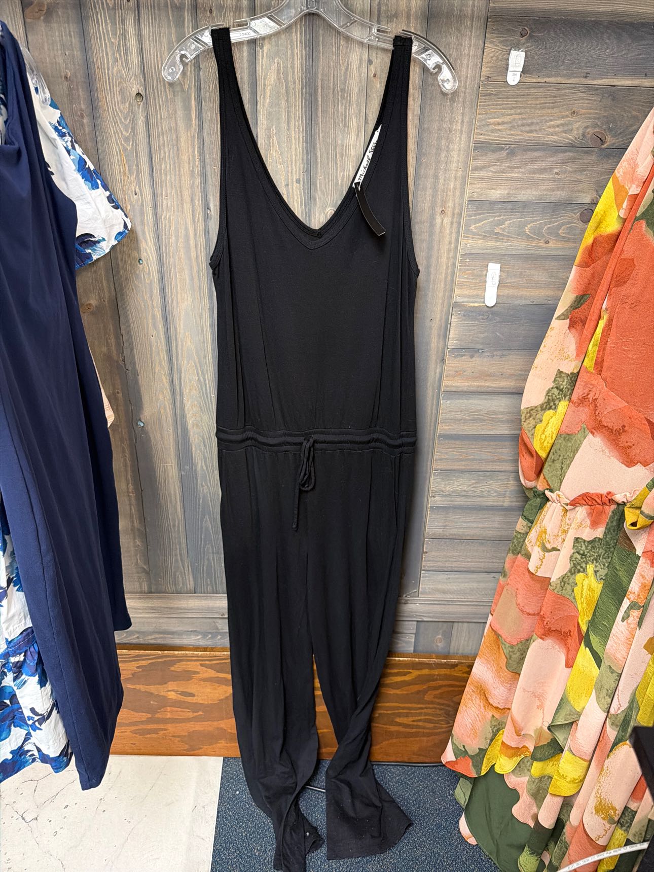 Women's Size Medium Michael Star Black Romper