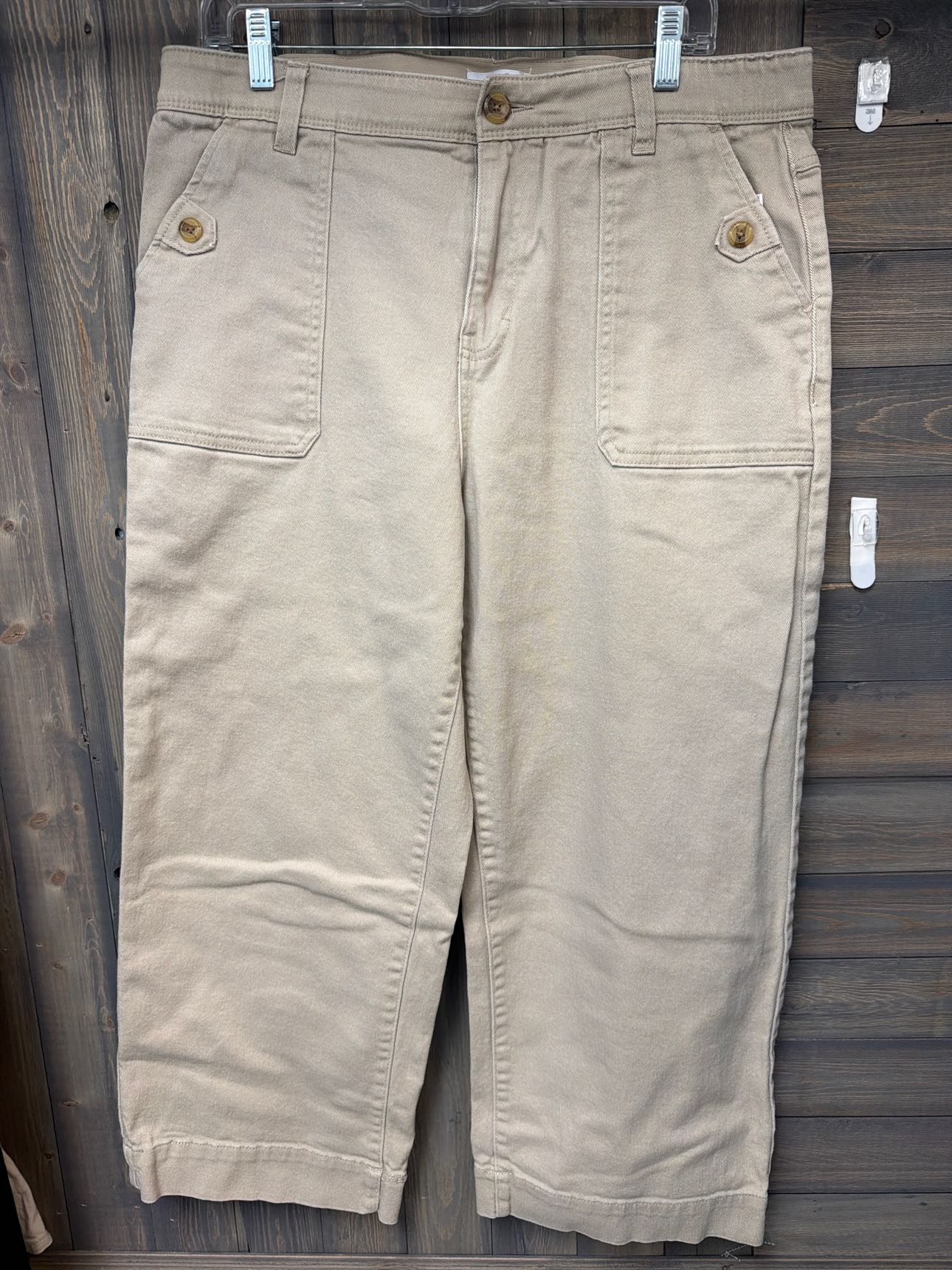 Women's Size 16 Curve Appeal Tan Jeans