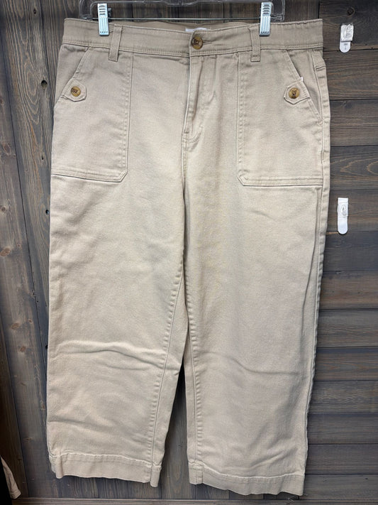 Women's Size 16 Curve Appeal Tan Jeans