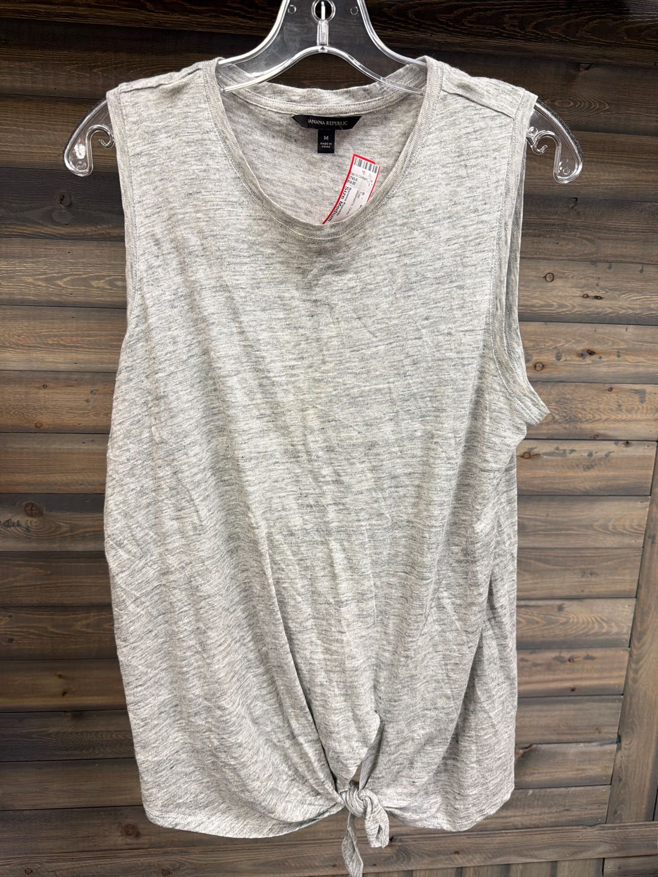 Women's Size Medium Banana Republic Gray Top