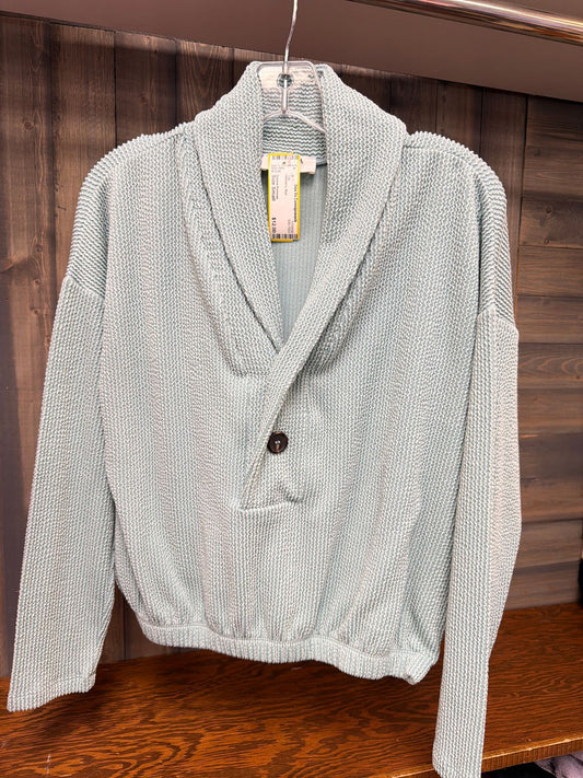 Women's Size Small Zenana Premium Blue Top