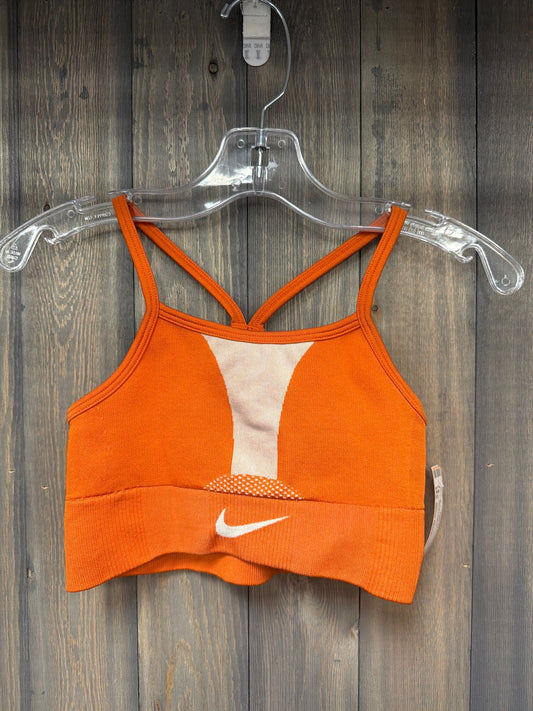 Girl's Size Medium Nike Orange Sports Bra