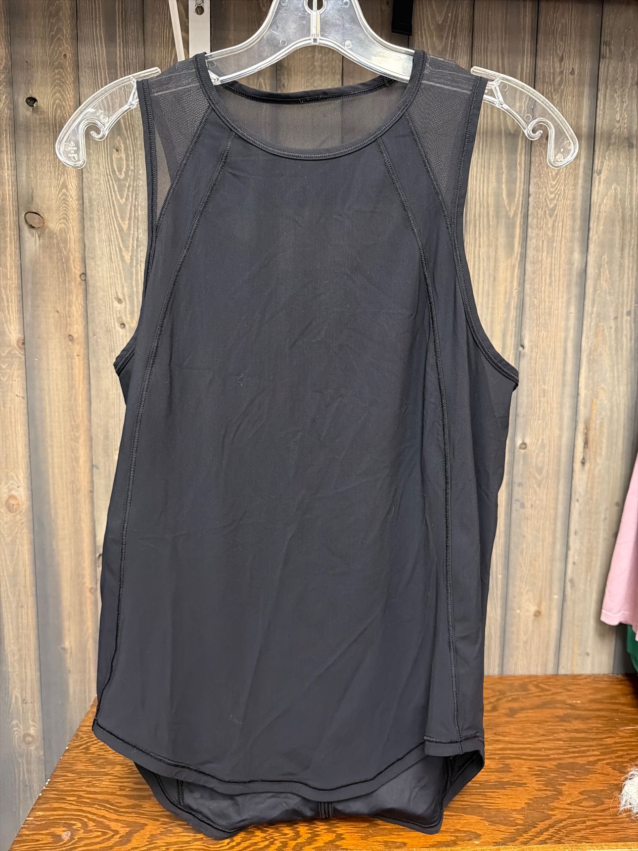 Women's Size S/M Lulu Lemon Black Workout Top