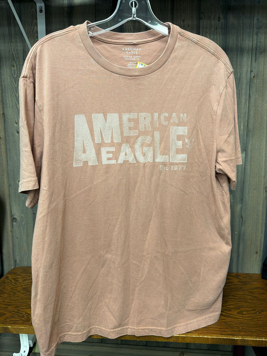 Men's Size Medium American Eagle Mauve Short Sleeve