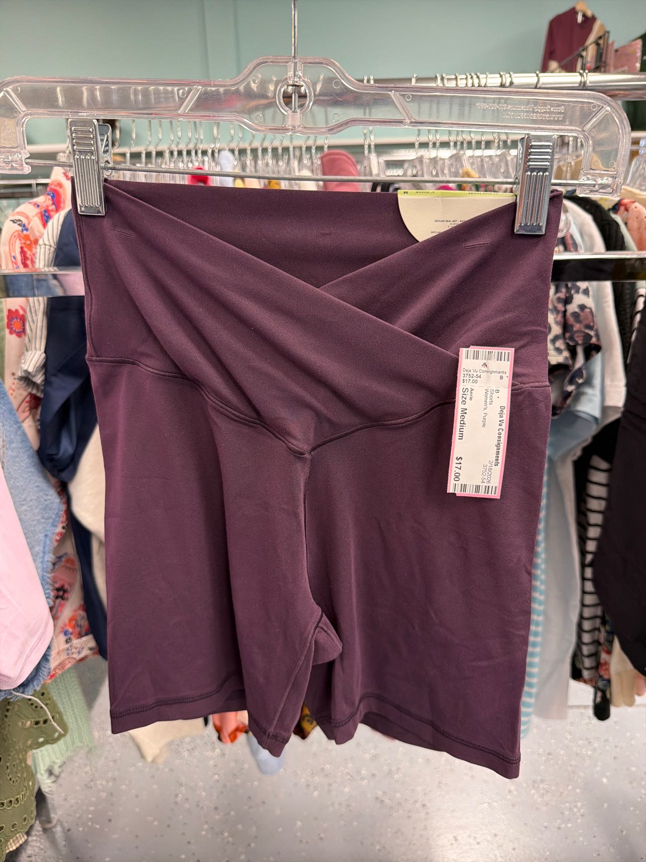 Women's Size Medium Aerie Purple Shorts