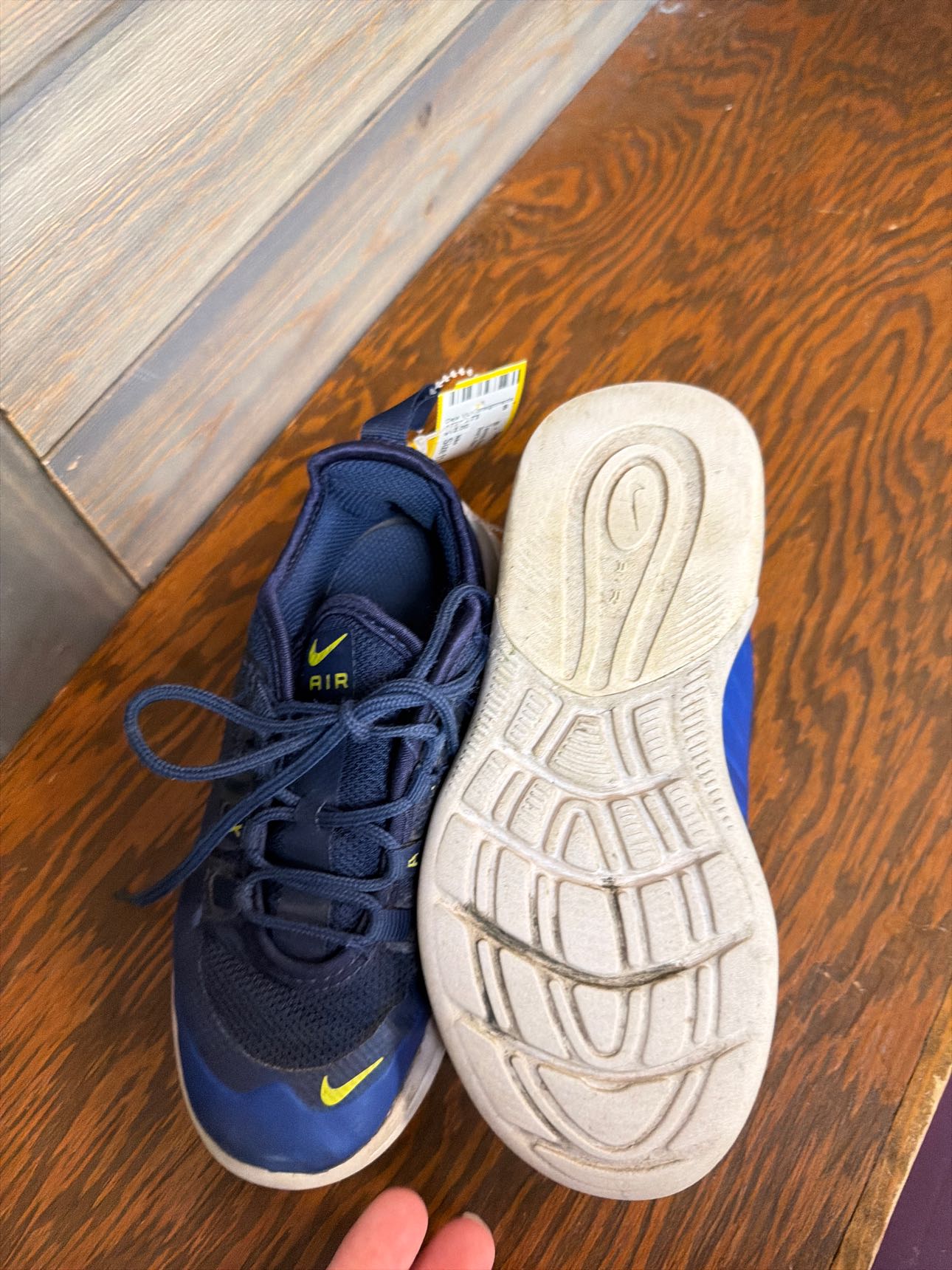 Boy's Size 11.5 Nike Navy Tennis Shoes