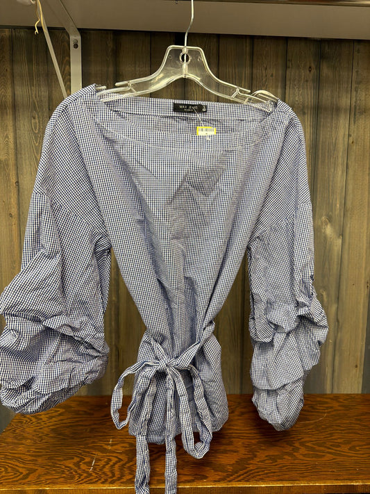 Women's Size Small Max Jeans Blue Top