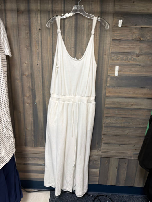 Women's Size Large Grey State White Romper